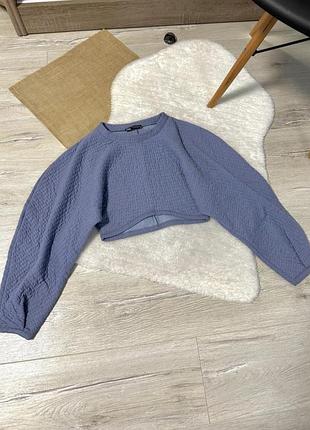 Вкорочений світшот від zara