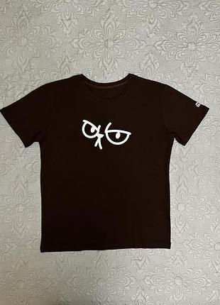 Чорна футболка мерч mono, s/m