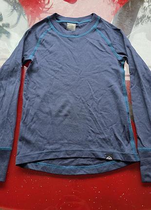 Mckinley термо комплект реглан лонгслив и лосины кальсоны девочке 3-4-5 л  98-104-110 см шерсть мериноса