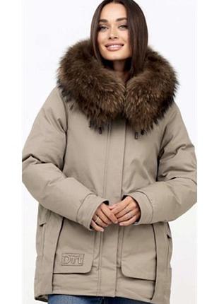 Пуховик парка оригінал lora duvetti