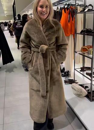 Шуба пальто zara