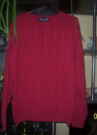 Красивий чоловічий светр бренд tulchan/великобританія 52/54 наш розмір