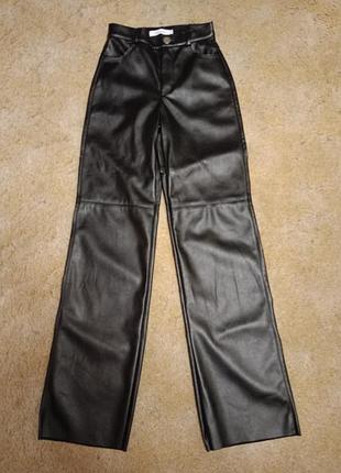 Штаны женские экокожа the lace, xs