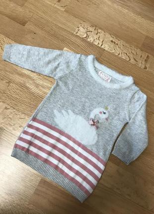 Кофта,туника,платье primark 74{9/12}