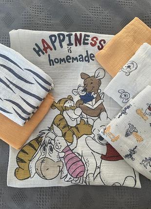 Муслін пелюшки брендові disney