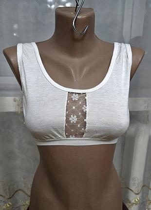 Новый топ нежный хлопок xs s m ♥️