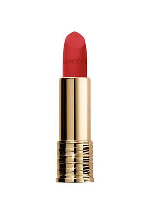 Помада для губ з матовим фінішем lancome l'absolu rouge drama matte 505 attrape coeur. об'єм 3.4 g. тестер