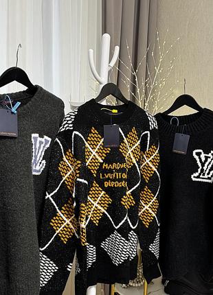 Светр унісекс шерстяний трендовий светр