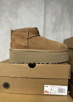 Ugg mini platform 5 см підошва