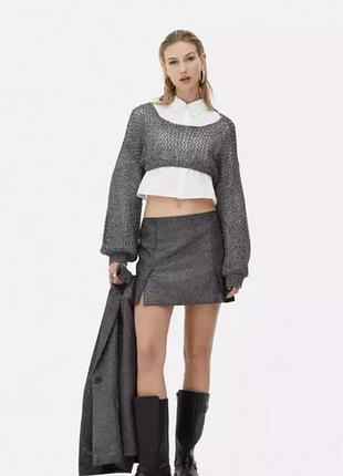 Rita ora primark топ сітка з люрексом 2