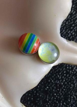 Магнитная брошь зажим крепление для шарфа платка кардигана в полоску новая