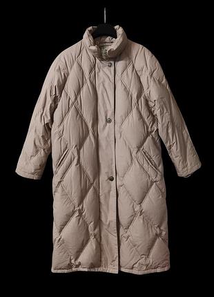 Стеганое пальто пуховик cyclone