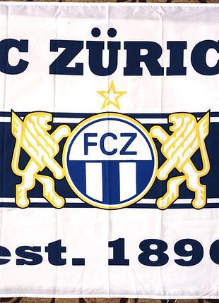 Fc zürich флаг баннер футбольного клуба цюрих fcz