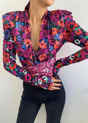 Топ- лонгслів від zara 🌺 9