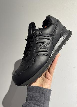 Зимові шкіряні кросівки