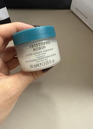 Скраб для шкіри голови cleansing purifying with sea salt