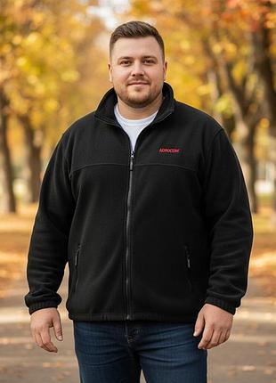 Толстовка кофта флісова великого розміру бренду clique reg.trademark