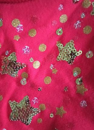 Теплое платье девочке 4-5р 4