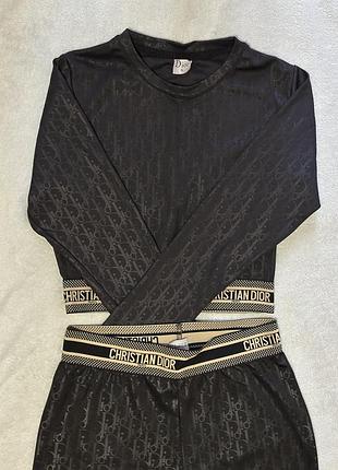 Костюм кофта та лосини від dior м/l