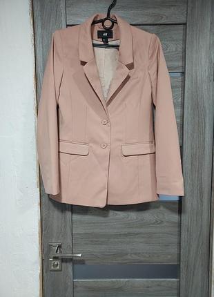 Піджак,жакет пудрового кольору