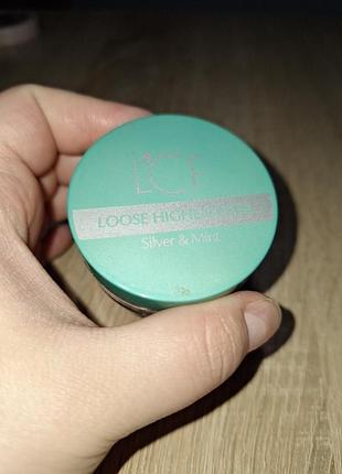 Хайлайтер lcf silver&mint
