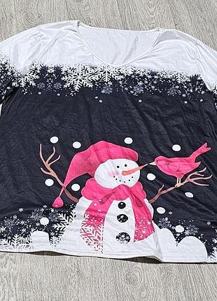 Новогодняя кофточка 4xl.