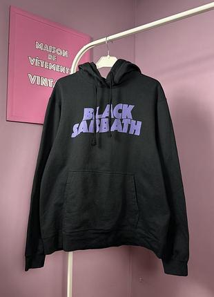 Black sabath худі кофта чорна лого ozzy osborn мерч вінтаж rock