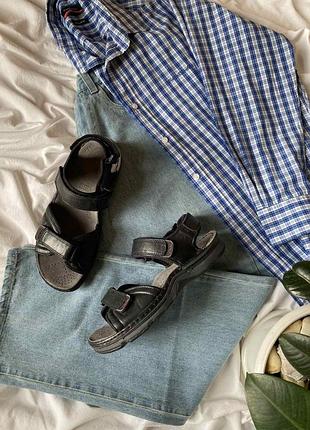 Шкіряні чоловічі сінндалі clarks atl part 41 (25.5) 26.5