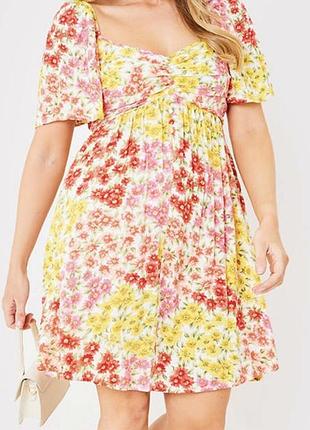 🥰 міні сукня в квітковий принт in the style 16