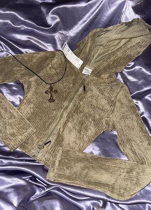 Новенька плюшева вкорочена зірка iets frans urban outfitters