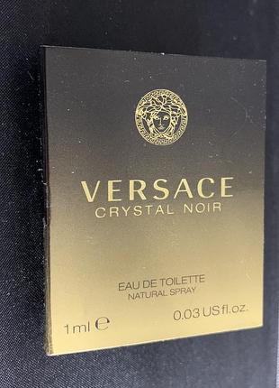 Пробник духов для женщин пробник versace crystal noir eau de toilette версачи туалетная