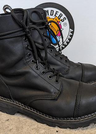 Grinders hunter black steel toe cap safety boots