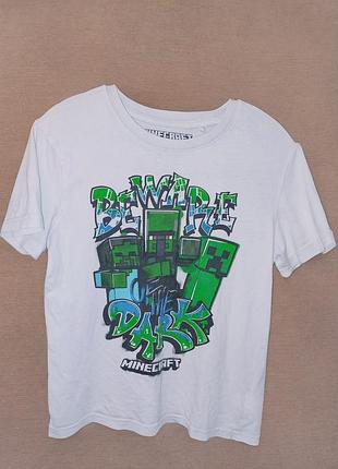 Фірмова футболка на хлопчика minecraft