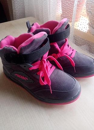 Качественные осенние ботинки, термобутсы, 21.5