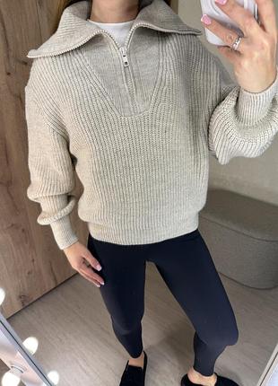 Светр з блискавкою koton