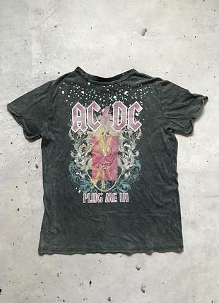 Футболка acdc жіноча primark