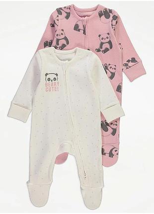 Мужчины на двойной молнии george 3-6мес, 6-9мис.