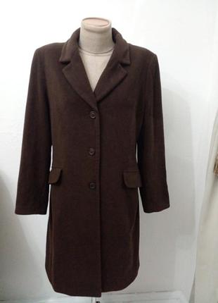 Шерстяное пальто пиджачного типа
