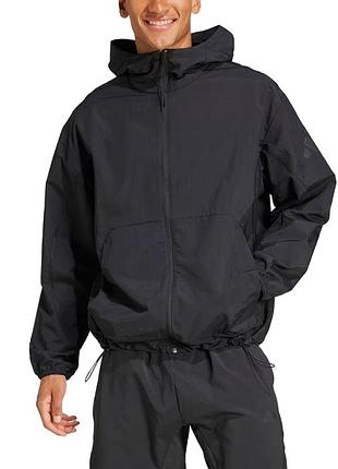 Куртка мужская adidas m ce q1 fz hd черная