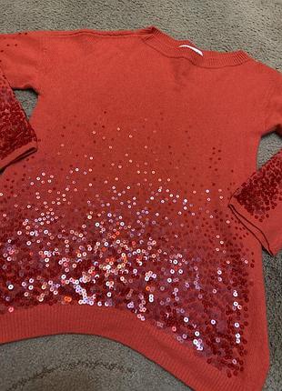 Свитер оверсайз с кашемиром италия