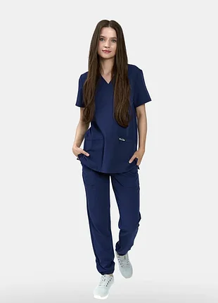 Медичний костюм plum