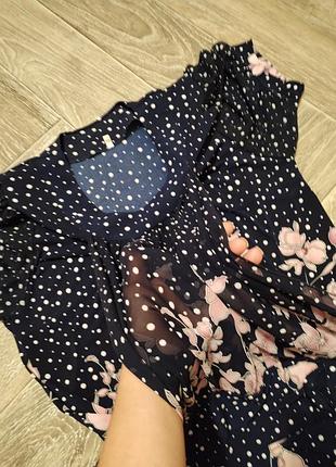 Платье в цветочный принт 6