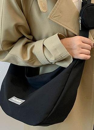 Сумка чорна жіноча