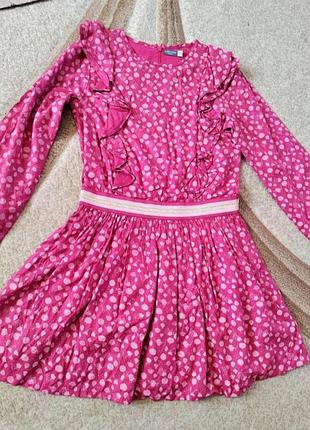 Платье с длинным рукавом