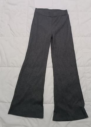 Брюки клеш рубчик брюки