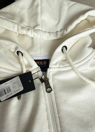 Худі зіпка polo ralph lauren white біла — купити в Україні | SHAFA