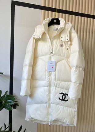 Пуховик пальто chanel