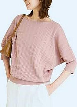 Джемпер свитшот реглан оверсайз only, укороченный, рукав "летучая мышь", вискоза, размер s