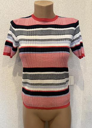 Вʼязана футболка m&s розміру с/м