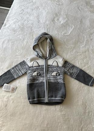 Нові речі! 6 одиниць: джинси ,блуза, джемпери 3 шт, тепла кофта, 98-104 розмір